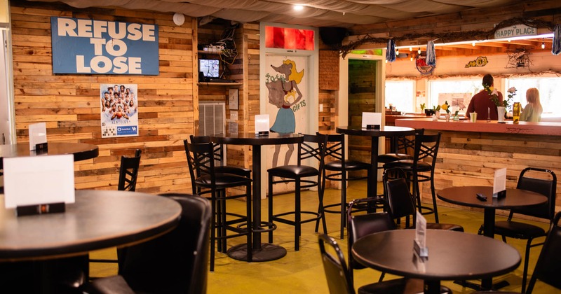 Interior, dining area