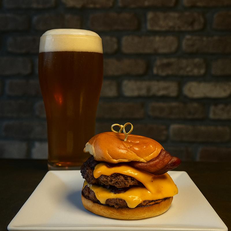 Big John's Double Bacon Cheeseburger photo