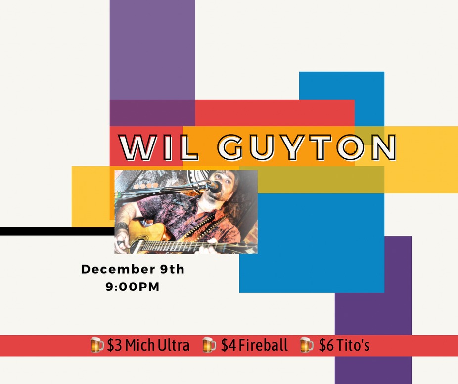 Live Music w/ Wil Guyton Friday event photo