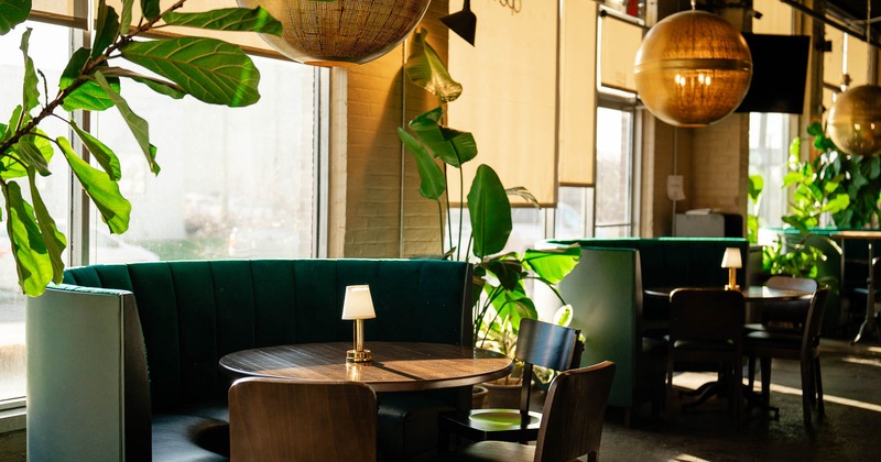 Interior, seating space