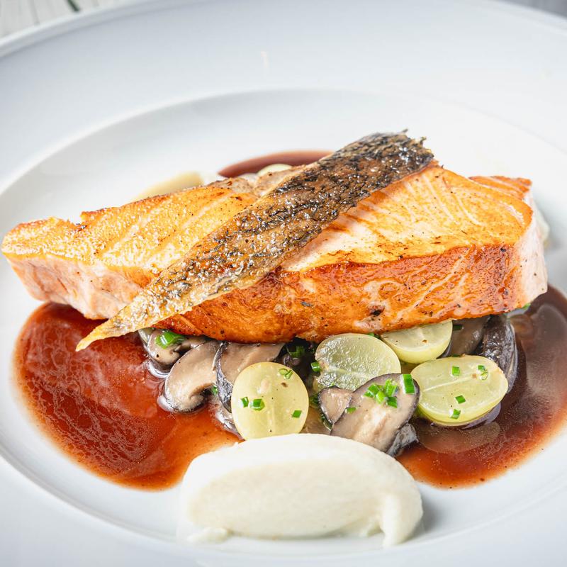 Pavé de Saumon Roti photo