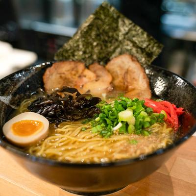 Braised pork belly ramen.