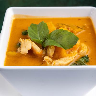 Pumpkin curry.