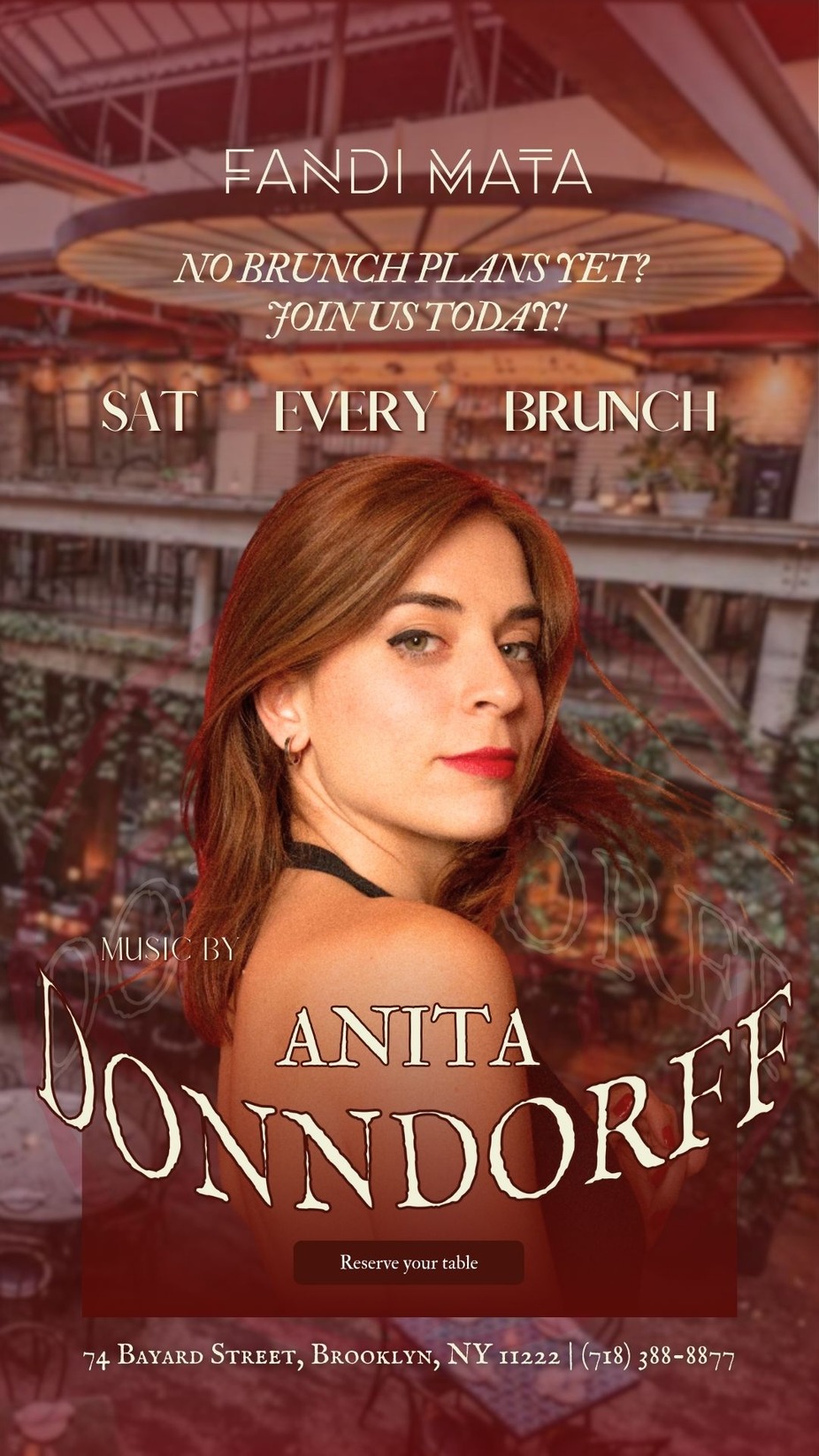 Live Music by Anitta Donndorff event photo