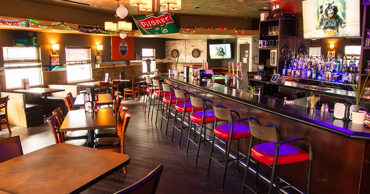 Seating tables and bar