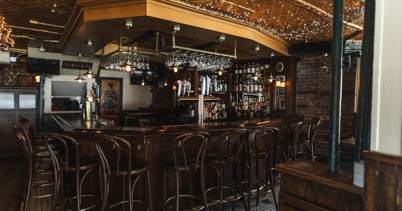 Interior, bar area