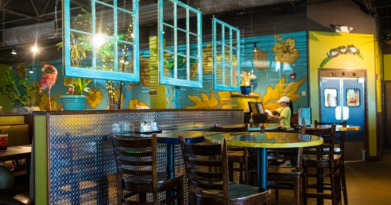 Interior, seating area