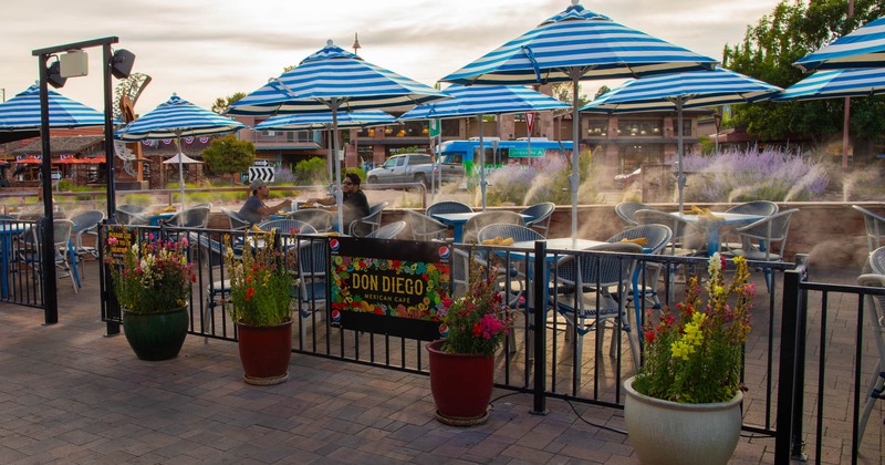 Main dining area inside