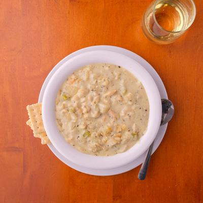 Pasta with sauce and spices