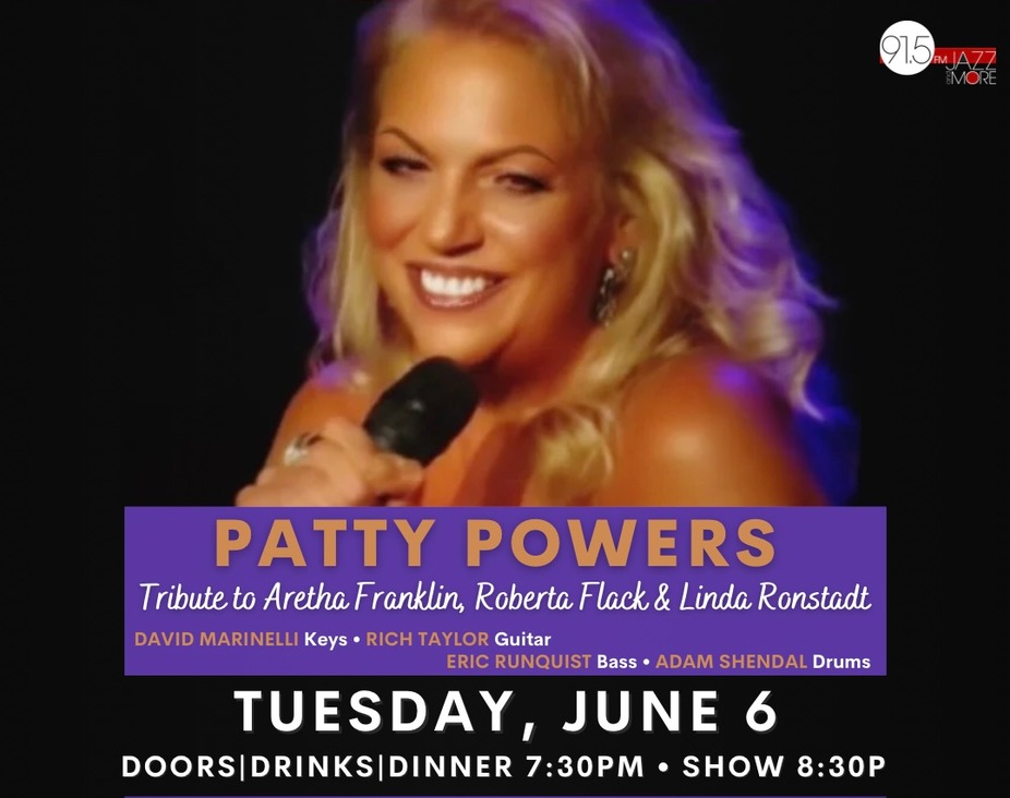 Patty Powers: Tribute to Aretha Franklin, Roberta Flack and Linda Ronstadt event photo