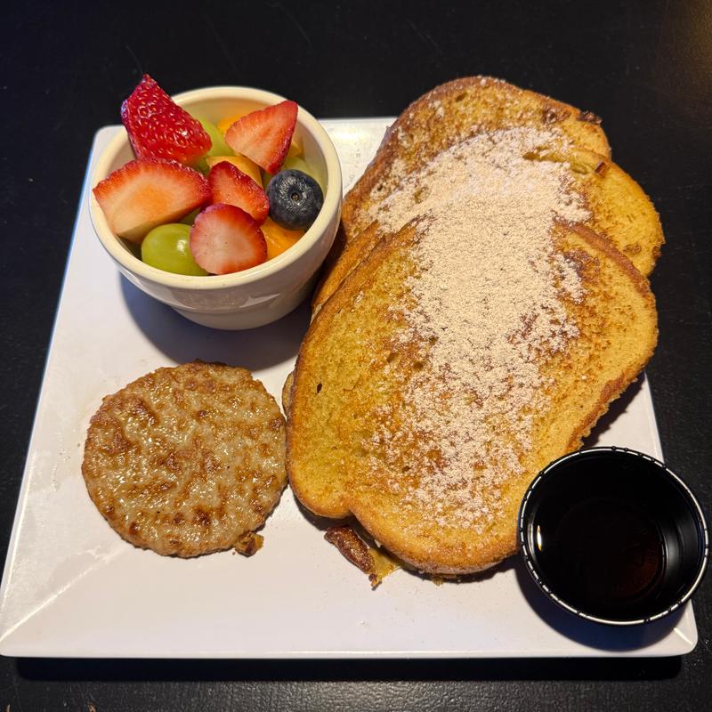 Cre´me bruele French Toast photo