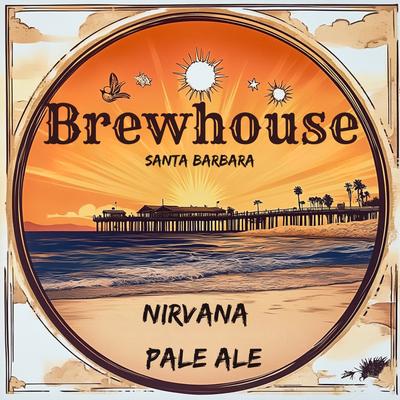 coaster for Brewhouse nirvana pale ale.
