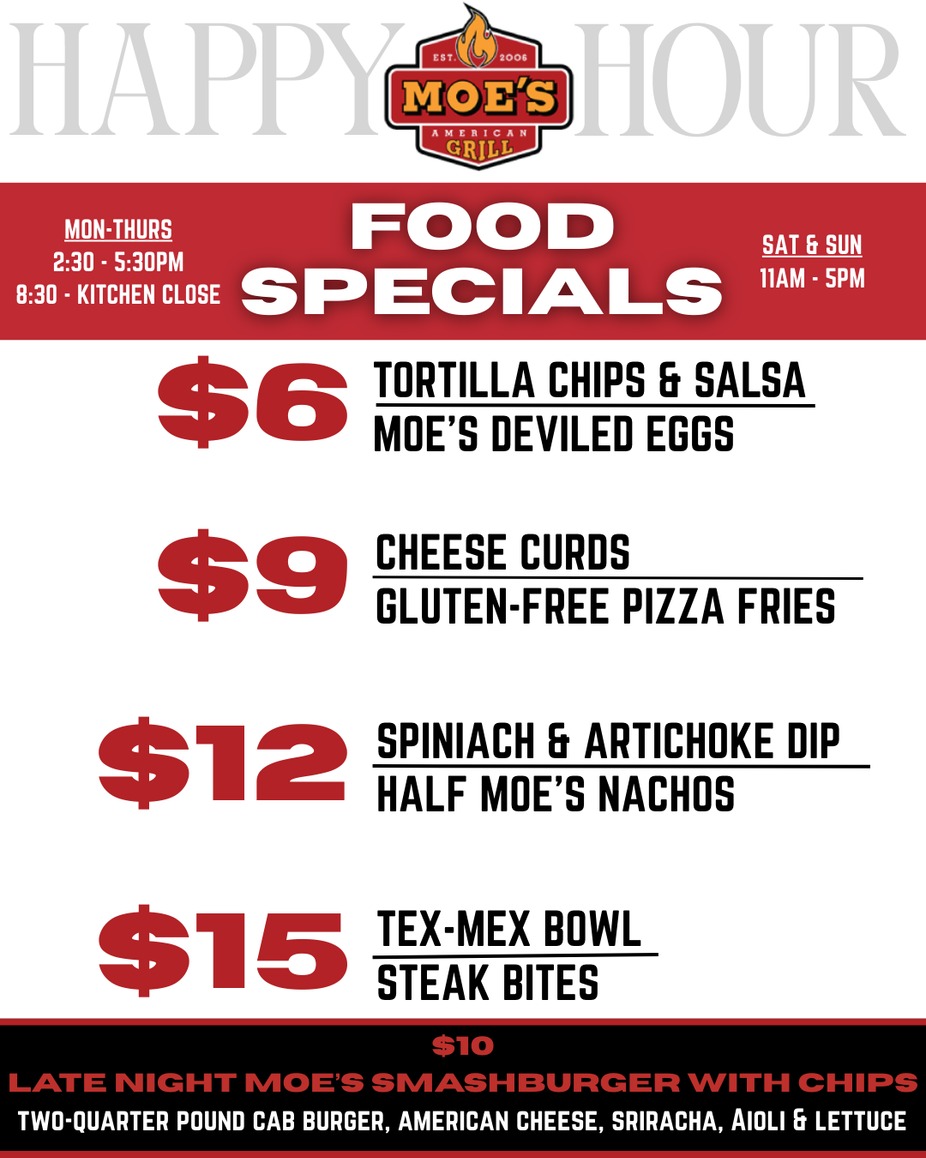 Happy Hour: Food Specials event photo