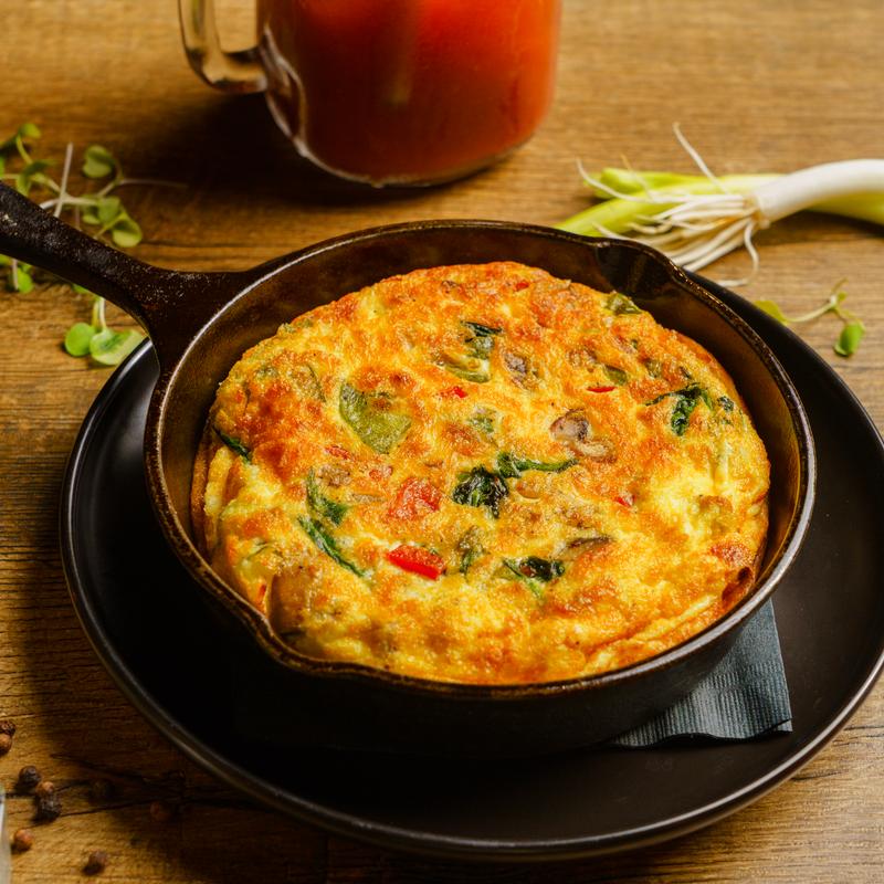 VEGETARIAN FRITTATA photo