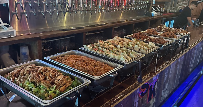 tray of best american bar food in hoboken new jersey