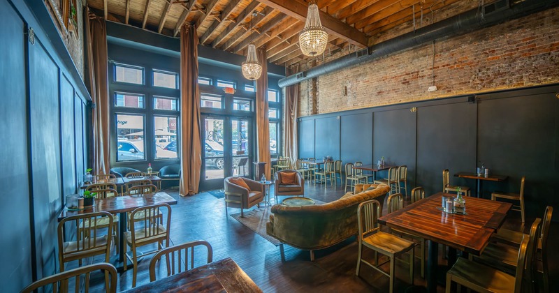 Interior seating area