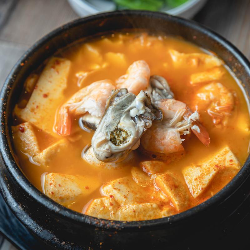 10 Seafood Tofu Soup photo