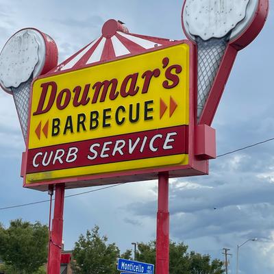 Doumar's street sign.