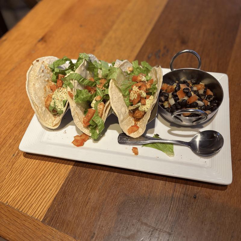 menu item 32 of 40, Cajun Shrimp Tacos