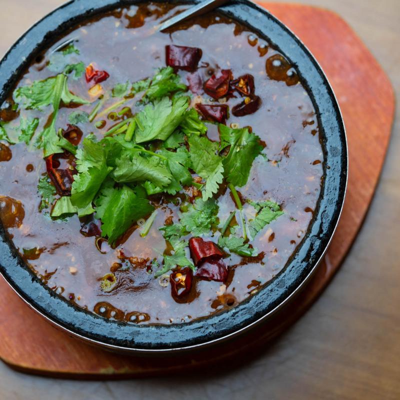 menu item 6 of 12, 26. Griddle Pork Intestine with Vegetable Mix - Spicy