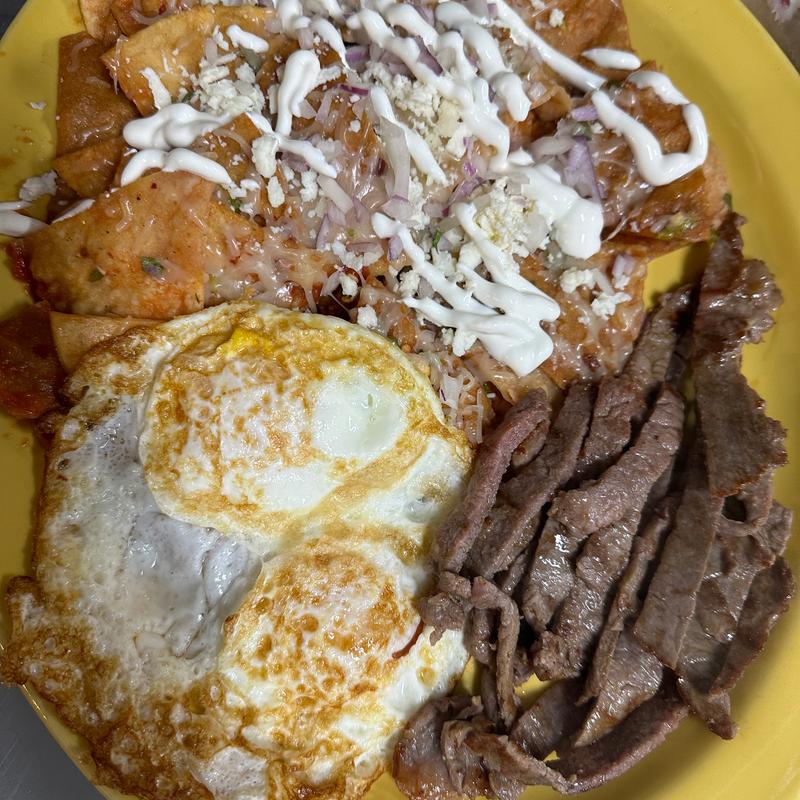 menu item 28 of 61, Chilaquiles Nortenos