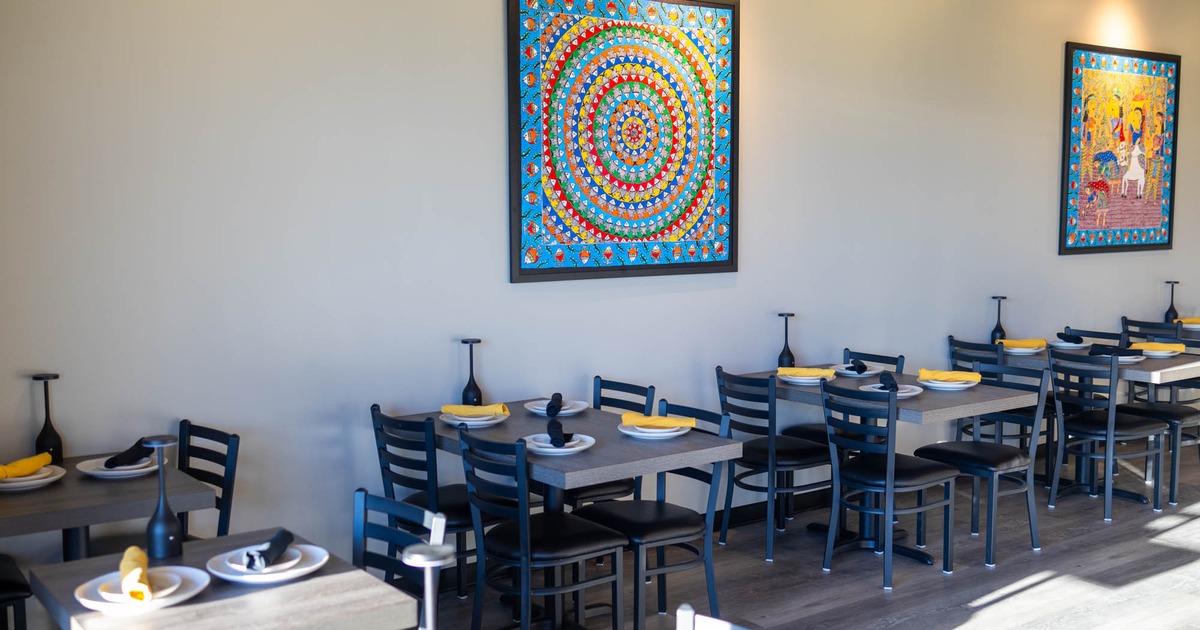 Interior seating area