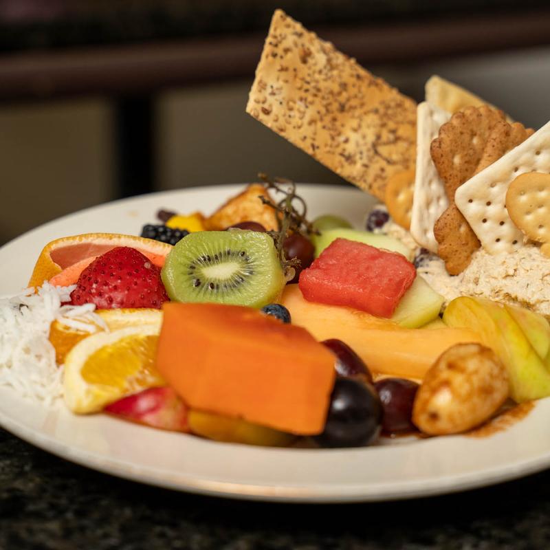 Chicken Salad and Fruit Plate photo