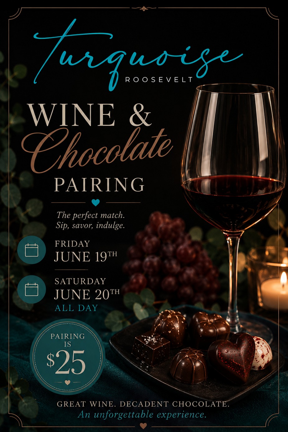 Wine & Chocolate Pairing event photo