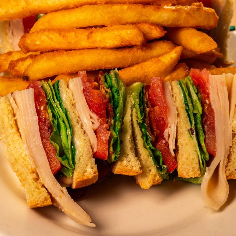Triple Decker Turkey Club Sandwich photo