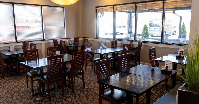 Interior space for dining