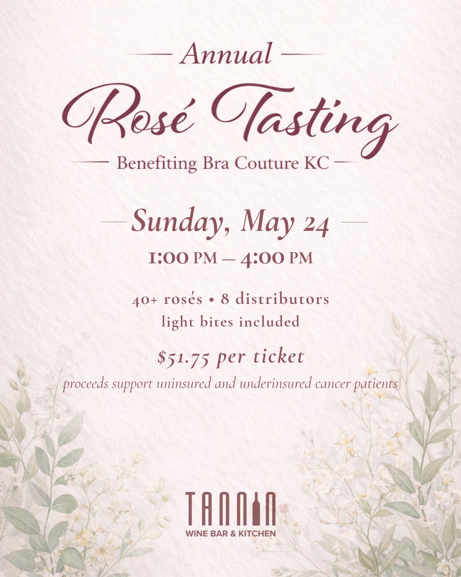 Tannin Annual Rosé Tasting event photo