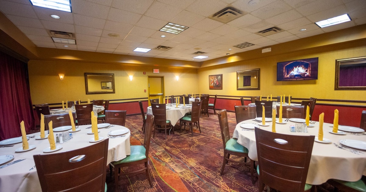 Interior seating area