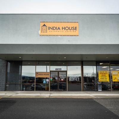 The exterior of the restaurant building.