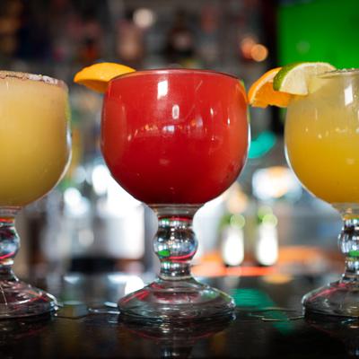 Assorted Margaritas.