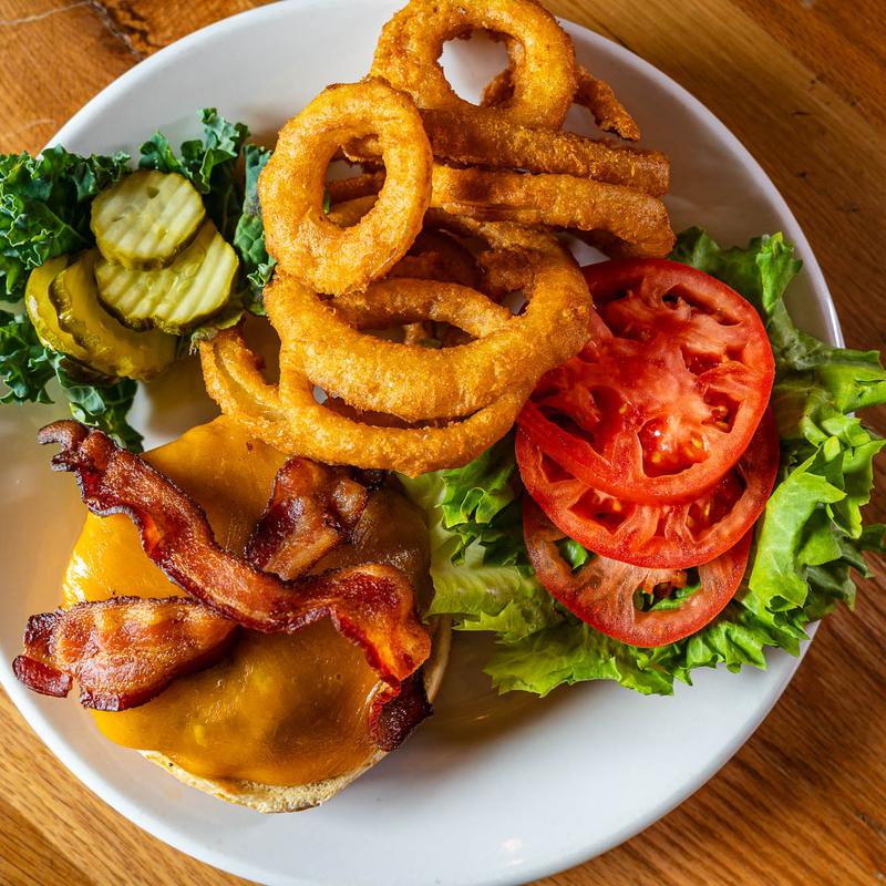 menu item 5 of 40, Signature Eagle House Burger