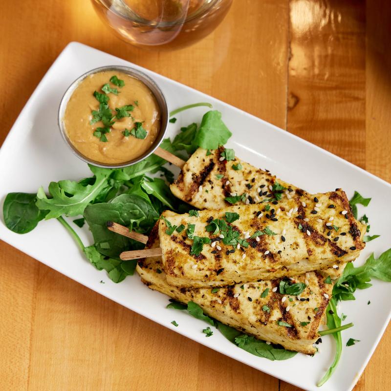 menu item 55 of 81, Curry Tofu Skewers