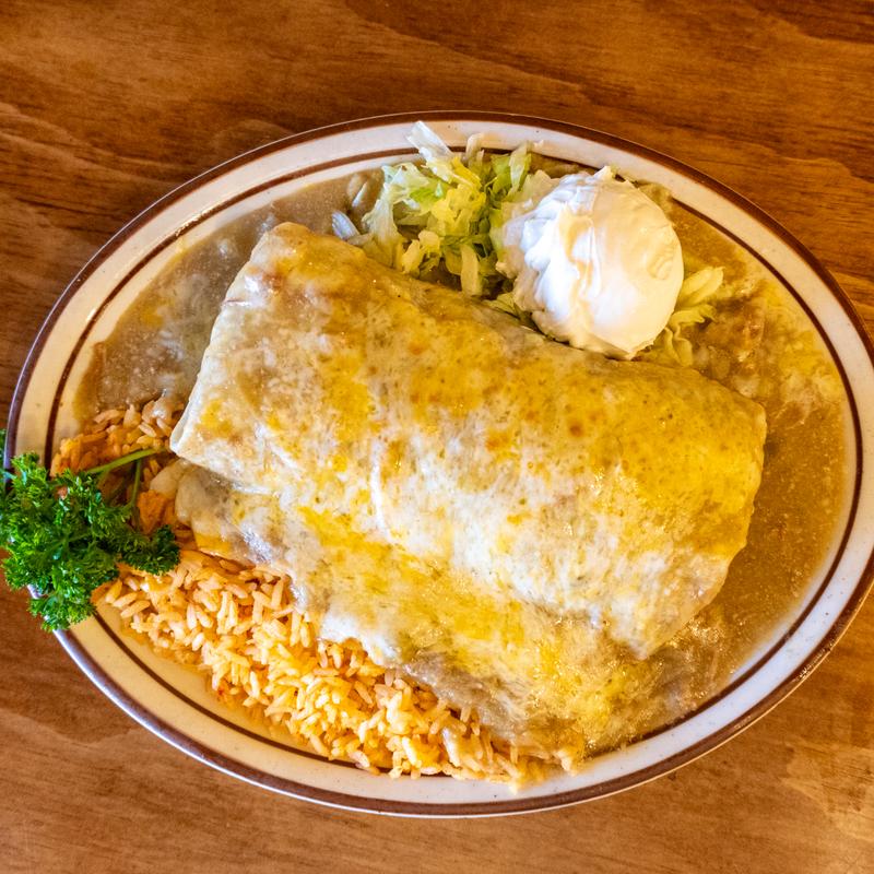 1.  Burrito Chile Verde photo