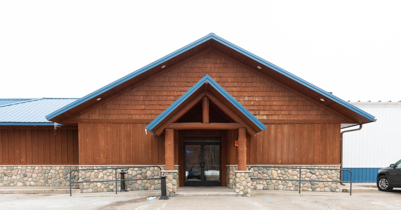 Restaurant main entrance