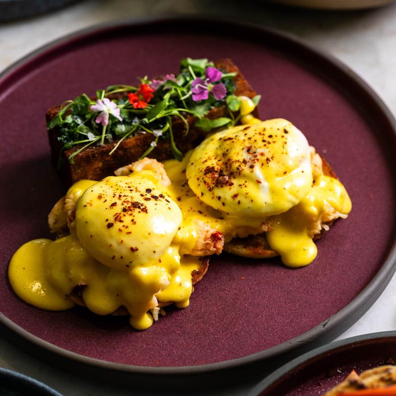 menu item 4 of 64, Verbena Benedict