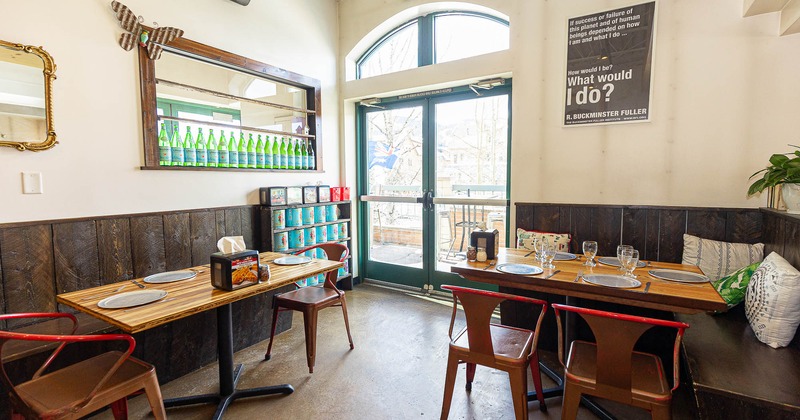 Interior, seating area