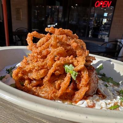 BBQ Pork Belly Slopper.