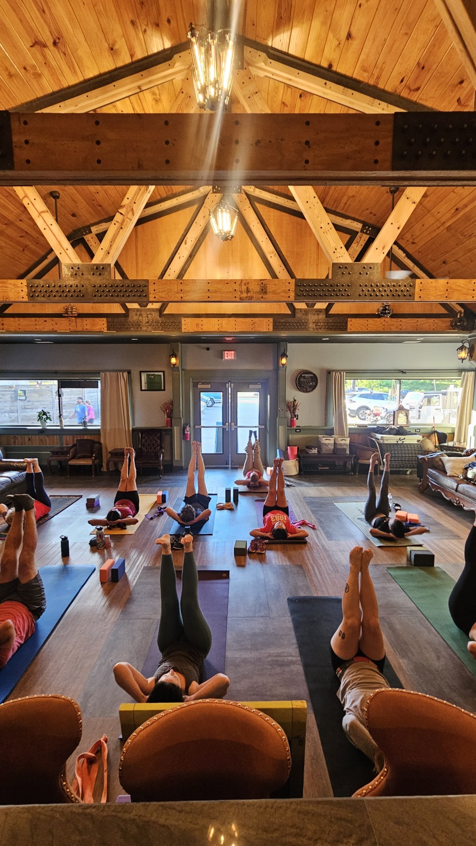 Tap Yard Yoga event photo