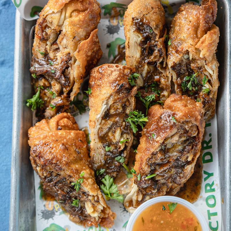 Jerk Chicken Egg Roll photo
