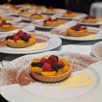 Catering, fruit desserts