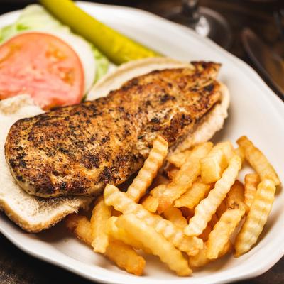 Grilled Chicken Sandwich at Finnegan's Wake Pub