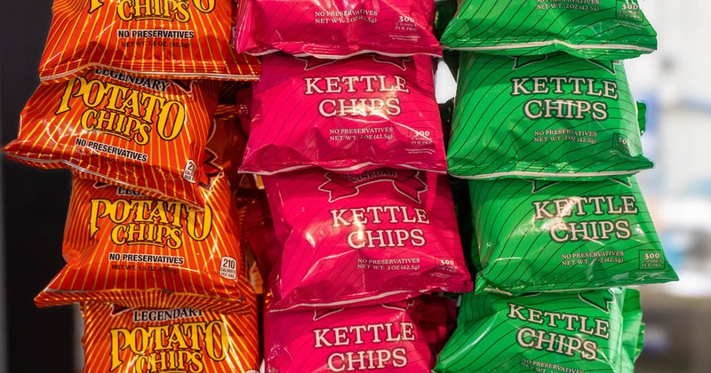 Potato and kettle chips