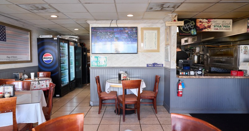 Interior, seating area