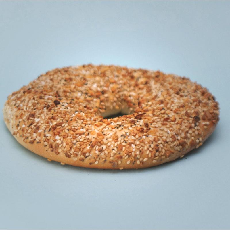 Flat Everything Bagel photo