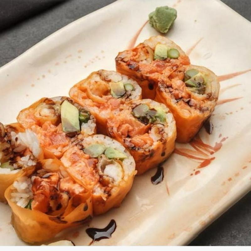 Crunchy Salmon Roll photo
