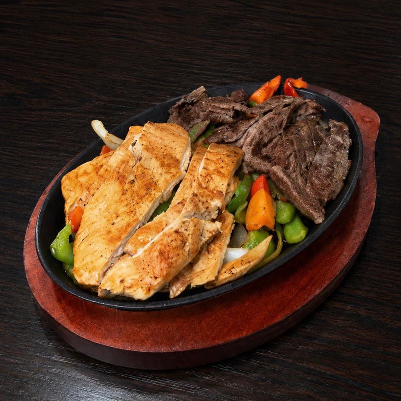 menu item 31 of 75, Fajitas Half and Half